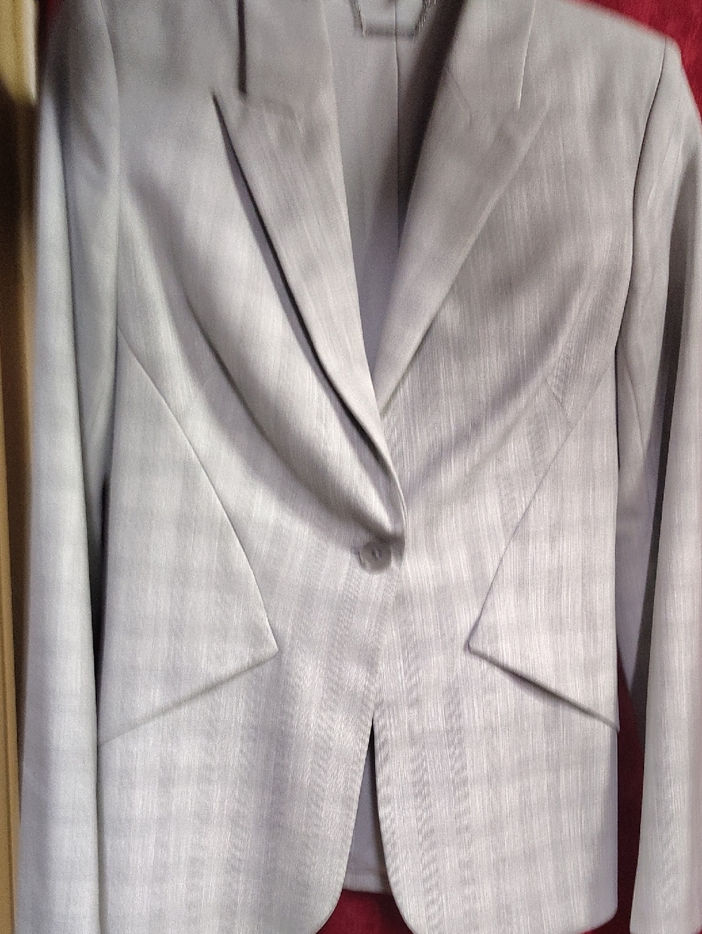 Elie Tahari Silver Hardware Ivory Blazer